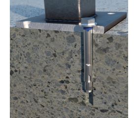 CH-TO [CP] Anclaje camisa antigiro para cargas medias. Tornillo hexagonal 6.8. Homologado ETE Opt.7