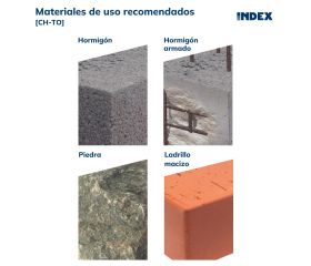 CH-TO [CP] Anclaje camisa antigiro para cargas medias. Tornillo hexagonal 6.8. Homologado ETE Opt.7