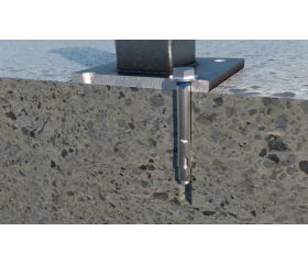 CH-TO [CP] Anclaje camisa antigiro para cargas medias. Tornillo hexagonal 6.8. Homologado ETE Opt.7