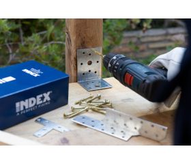 SC-AS [CP] Escuadras para unión de madera. Asimétrica, derecha o izquierda