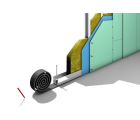 CP-AC [CP] Cintas para placas de yeso laminado. Cinta acústica adhesiva