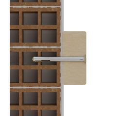 EPS [CP] Anclaje metálico para fijar marcos de puertas y ventanas