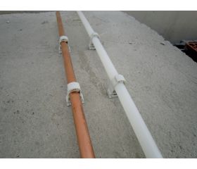 FG-ABRA [CP] Accesorios para instalar con pistola de gas. Abrazadera a presión