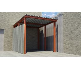 FIBR [CP] Tornillo autotaladrante para fibrocemento, montado con arandela paraguas