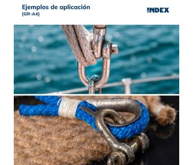 GR-A4 [CP] Grillete recto. Inoxidable A4