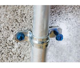 HEA + ARVUL [CP] Tornillo para fijación directa. Montado con arandela vulcanizada de acero-EPDM