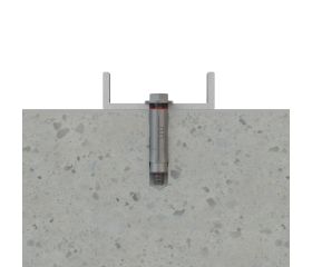 HI-CI [CP] Anclaje antigiro para cargas altas. Cápsula. Inoxidable A2