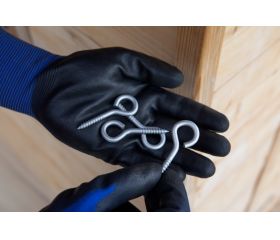 AL-HR [CP] Hembrilla reabierta para la fijación en postes.. Resistentes al paso de la maquinaria