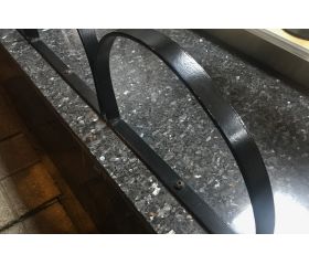 INV N [CP] Tornillo inviolable. Huella TX. Zincado negro