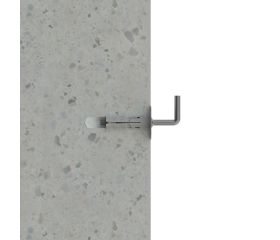 IPA-GR [CP] Taco de nylon para ladrillos huecos y materiales macizos. Gancho recto