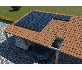 KC-GPX [CP] Kits para instalaciones solares coplanares. Coplanar con guía perforada acero Atlantis C4-M INDEXTRUT SOLAR GP-XS