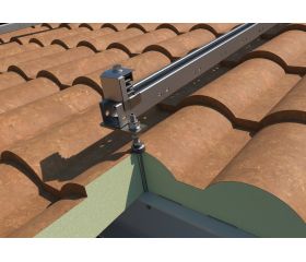 KC-GPX [CP] Kits para instalaciones solares coplanares. Coplanar con guía perforada acero Atlantis C4-M INDEXTRUT SOLAR GP-XS