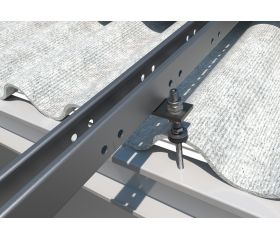 KC-GPX [CP] Kits para instalaciones solares coplanares. Coplanar con guía perforada acero Atlantis C4-M INDEXTRUT SOLAR GP-XS