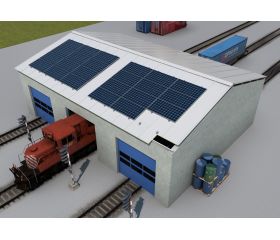 PSA-AV [CP] Perfiles, uniones, guías y empalmes para estructura de apoyo. Perfil de aluminio con alas para fijación directa discontinua en valle