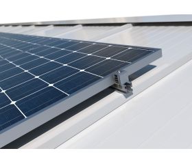 KC-PSC [CP] Kits para instalaciones solares coplanares. Coplanar con perfil de aluminio PSE-C. Fijación ensamblada lateral