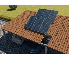 KT-PSC [CP] Kits para instalaciones solares triangulares. Triangular con perfil de aluminio PSE-C. Fijación ensamblada