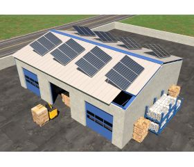 KT-PSC [CP] Kits para instalaciones solares triangulares. Triangular con perfil de aluminio PSE-C. Fijación ensamblada