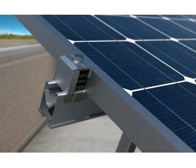 KT-PSE [CP] Kits para instalaciones solares triangulares. Triangular con perfil de aluminio PSE-A. Fijación ensamblada