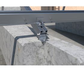 KT-PSE [CP] Kits para instalaciones solares triangulares. Triangular con perfil de aluminio PSE-A. Fijación ensamblada