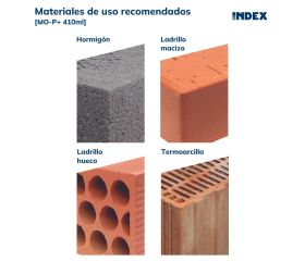 MO-P+ [CP] Fijaciones químicas. Polyester PLUS. Homologado ETE Opt.7