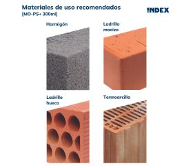 MO-PS+ [CP] Fijaciones químicas. Polyester PLUS sin estireno con testigo de manipulado. Homologado ETE Opt.7