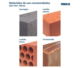 MO-PSP+ [CP] Fijaciones químicas. Polyester PLUS sin estireno color piedra. Homologado ETE Opt.7