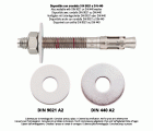 Anclaje macho inoxidable MTH -A2 [CP]