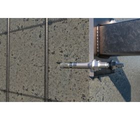 MTP [CP] Anclaje macho para cargas altas en hormigón fisurado y no fisurado. Homologado ETE Opt.1. Eje zincado. Clip inoxidable