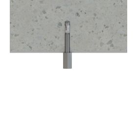 NA-F [CP] Anclaje metálico de impacto para aplicaciones no estructurales en hormigón. Homologado ETE. Rosca hembra. Eje zincado. Clip ATLANTIS C3-L