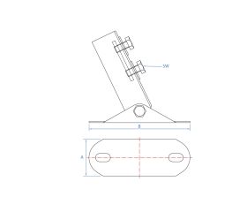 PR-X [CP] Soportes para cargas pesadas Indextrut. Soporte regulable Indextrut