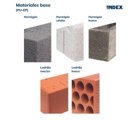 PU-EP [CP] Espumas de poliuretano. Adhesivo de poliuretano SATE para paneles aislantes y placas de yeso laminado para aplicación con pistola