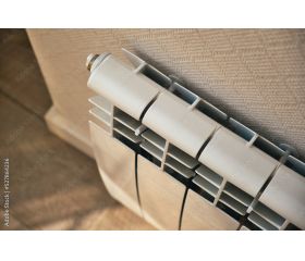 RA-FIN [CP] Soportes para radiadores de aluminio. Soporte ferroli inclinado. 2 PCS x KIT