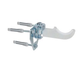 RA-TRG [CP] Soportes para radiadores de aluminio. Soporte triangular regulable con goma antivibraciones. 2 PCS x KIT