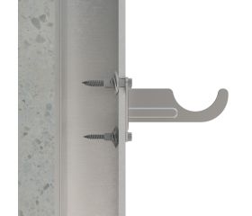 RA-TRI [CP] Soportes para radiadores de aluminio. Soporte triangular 1º