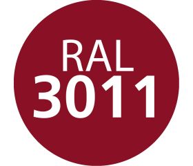 FS 3011 [CP] Tornillo cubierta metal madera. RAL 3011. Rojo pardo