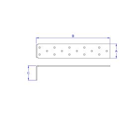 SC-CE [CP] Escuadras para unión de madera. Para cemento