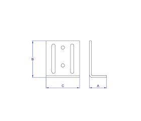 SC-RE Z [CP] Escuadras para unión de madera. Regulable