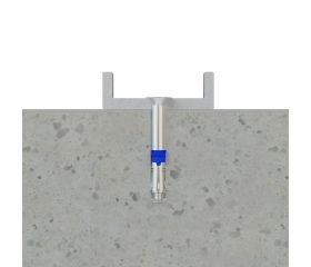SL-PC [CP] Anclaje para grandes cargas en hormigón. Homologado ETE Opt.1. Cabeza avellanada