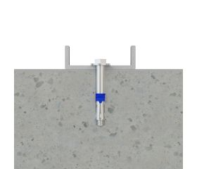SL-PT [CP] Anclaje para grandes cargas en hormigón. Homologado ETE Opt.1. Cabeza hexagonal