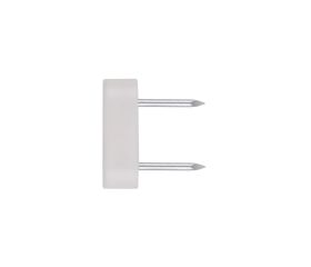 SV-C [CP] Puntas clavado. Soporte vitrina cuadrado 2 puntas