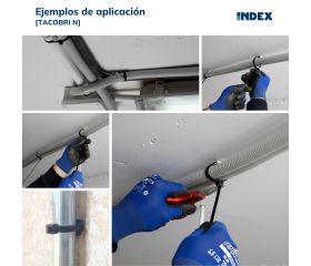 TACOBRI N [CP] Taco para bridas. Negro