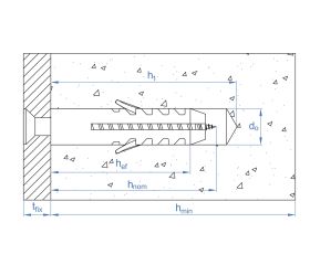 TACON [CP] Taco de nylon. Taco