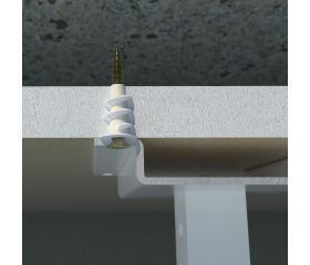TAPLA ME [CP] Taco para placas de yeso laminado. Taco de Zamak con tornillo DIN 7981  4,2 x 32