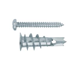 TAPLA ME [CP] Taco para placas de yeso laminado. Taco de Zamak con tornillo DIN 7981  4,2 x 32