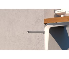 TC-CA [CP] Taco clavable de poliamida 6.6, premontado con tornillo rosca-arpón. Taco con cabeza avellanada