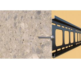 TC-MA [CP] Taco metálico  de impacto con punta de acero. Zincado