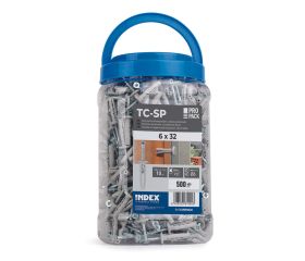 TC-SP EP [CP] Taco clavable de alta expansión. Bote de plástico