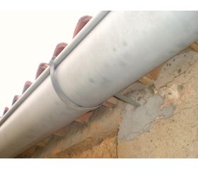 TE-GA [CP] Soportes de canalón. Gancho para canal de PVC