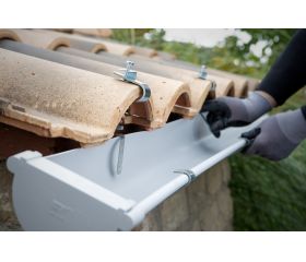 TE-GR [CP] Soportes de canalón. Placa teja grande