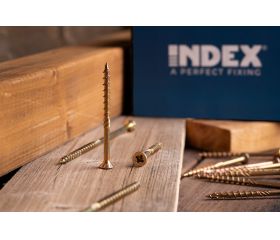 TEX-BP [CP] Tirafondo de alto rendimiento. Bicromatado. Huella PZ